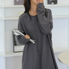 チュニック 長袖 レディース 綿 フリーサイズ tシャツ