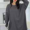 チュニック 長袖 レディース 綿 フリーサイズ tシャツ
