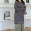 チュニック 長袖 レディース 綿 フリーサイズ tシャツ