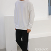 メンズ トレーナー おしゃれ 長袖 春  黒 ワンマイル 無地 トップス 部屋着