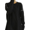 チュニック 長袖 レディース 綿 フリーサイズ tシャツ