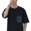 大きいサイズまでサイズ展開 ペアルック ビッグTシャツ ルームウェア ワンマイルウェア メンズ (M～5XL）