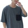 大きいサイズまでサイズ展開 ペアルック ビッグTシャツ ルームウェア ワンマイルウェア メンズ (M～5XL）