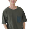 大きいサイズまでサイズ展開 ペアルック ビッグTシャツ ルームウェア ワンマイルウェア メンズ (M～5XL）