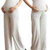 妊婦さんのためのマタニティワイドパンツ（生地は普通の厚さ　夏向き）